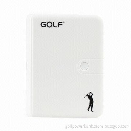 8,000mAh Dual USB Port Power Bank with High-efficiency Torch, Classical Book Design